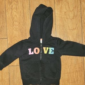 Zip up hoodie